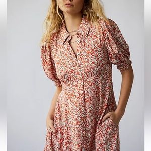 Free People Debbie Jean Shirtdress